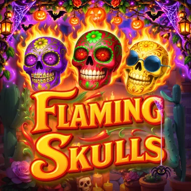 Flaming Skulls